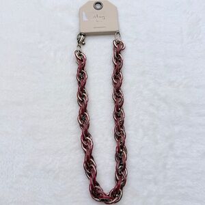 🚨3 for $15🚨 Elan - Gold ToneRed Chain Necklace